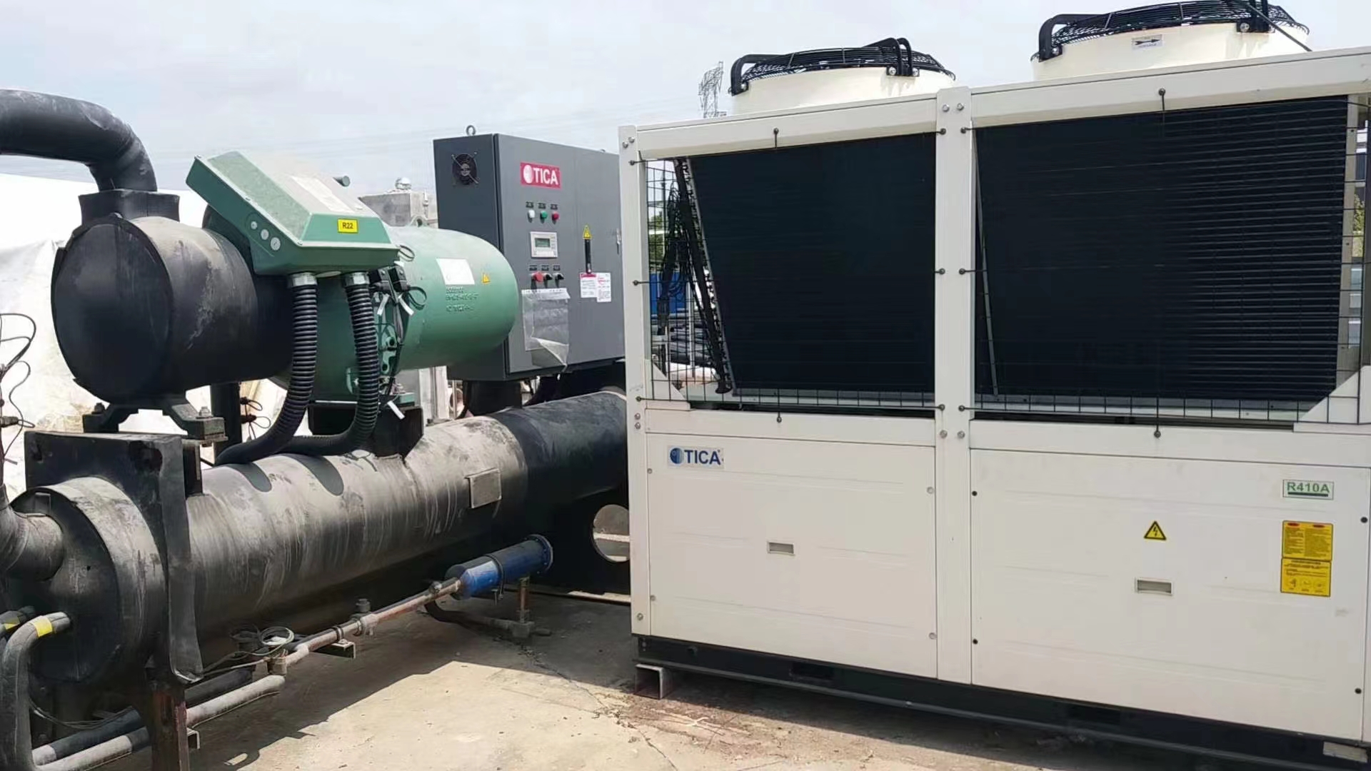 螺桿離心式冷水機 螺桿離心式冷水機